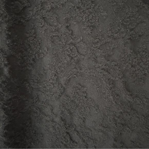 Pilcro and The Letterpress Anthropologie Serif Textured Jeans Black stretch zip - Picture 3 of 12